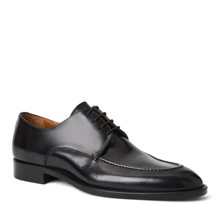 Men Laceups and Oxfords Bruno Magli Santino Classic Leather DerbyBlack