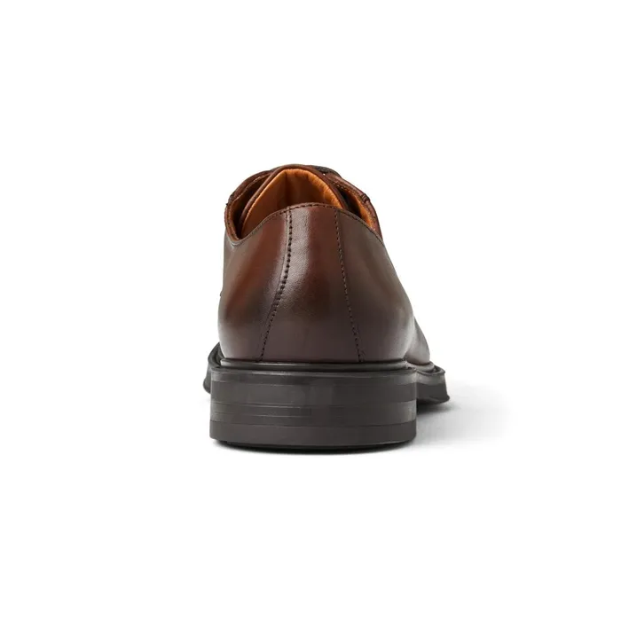 Men Laceups and Oxfords Bruno Magli Tyler Split Toe Leather DerbyCognac