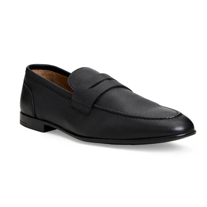 Men Loafers and Slipons Bruno Magli LASTRA SLIPON LEATHER LOAFERBLACK