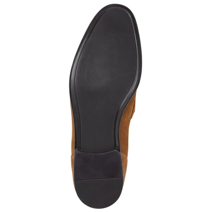 Men Loafers and Slipons Bruno Magli Silas Suede Loafer 8211 Cognac