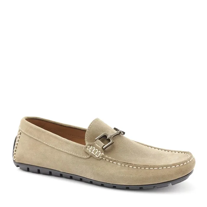 Men Loafers and Slipons Bruno Magli Xander Suede Driving Moccasin 8211 Taupe