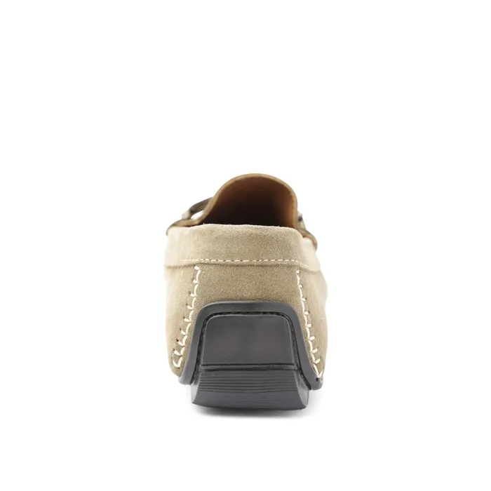 Men Loafers and Slipons Bruno Magli Xander Suede Driving Moccasin 8211 Taupe