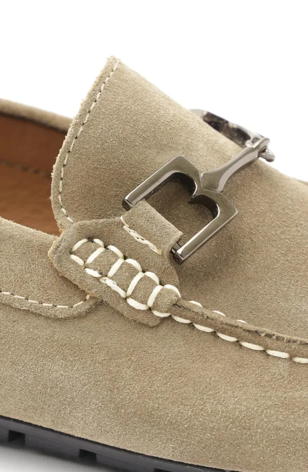 Men Loafers and Slipons Bruno Magli Xander Suede Driving Moccasin 8211 Taupe