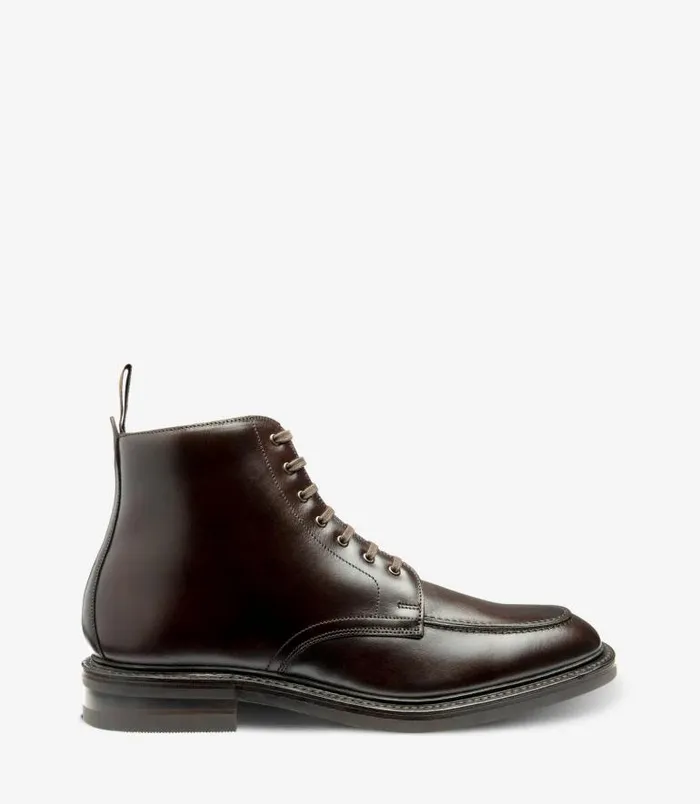 Men Loake Boots Gisbourne Dark Brown