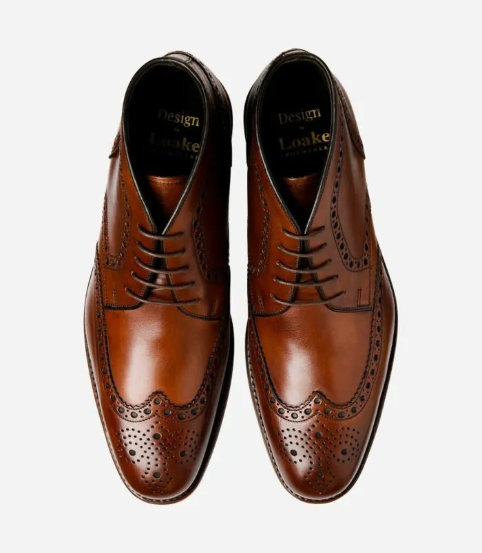 Men Loake Boots Sywell Cedar Men Loake Boots Sywell Cedar