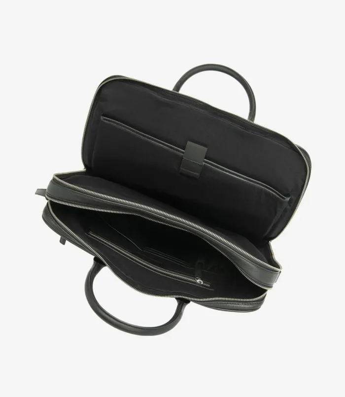 Men Loake Day Bags Westminster Briefcase Black Grain