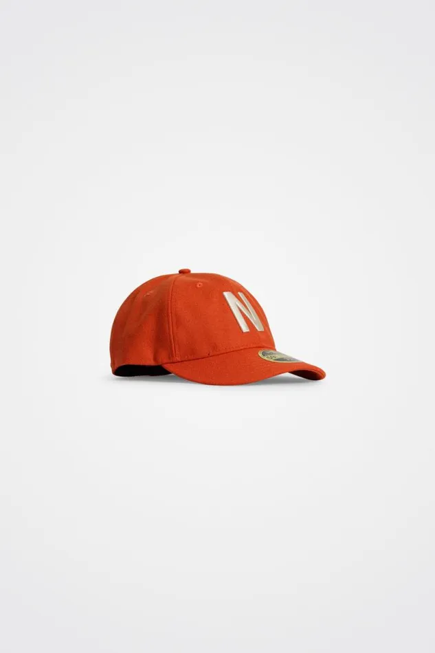 Men New Era X Norse Projects 59FIFTY Cap Blood Orange Norse Projects Caps