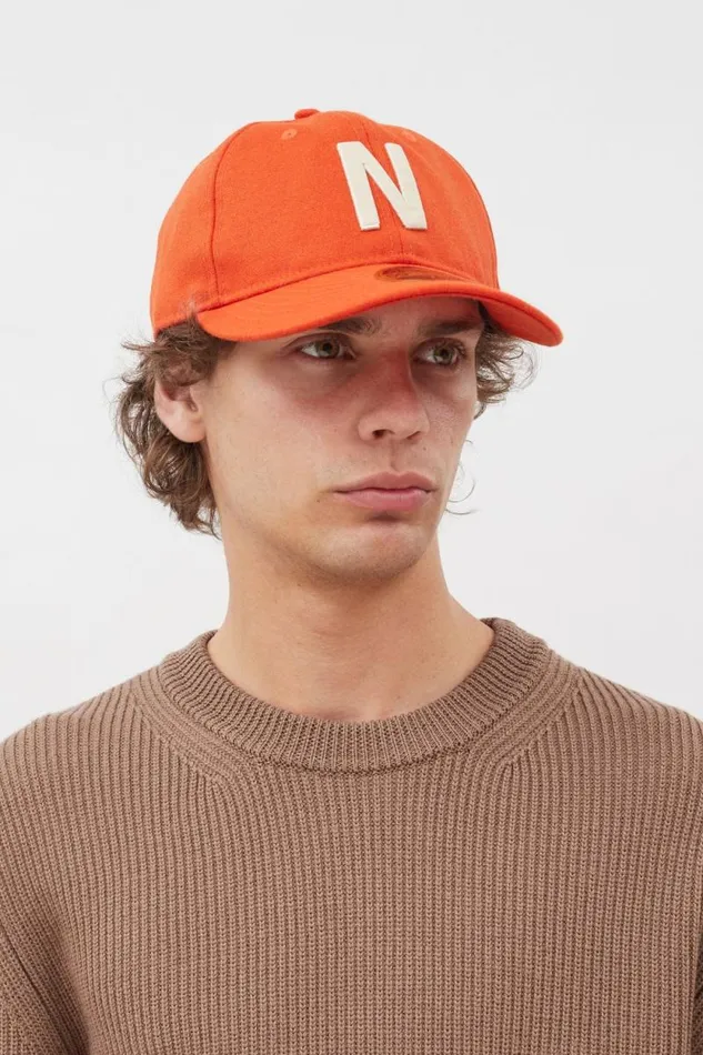 Men New Era X Norse Projects 59FIFTY Cap Blood Orange Norse Projects Caps