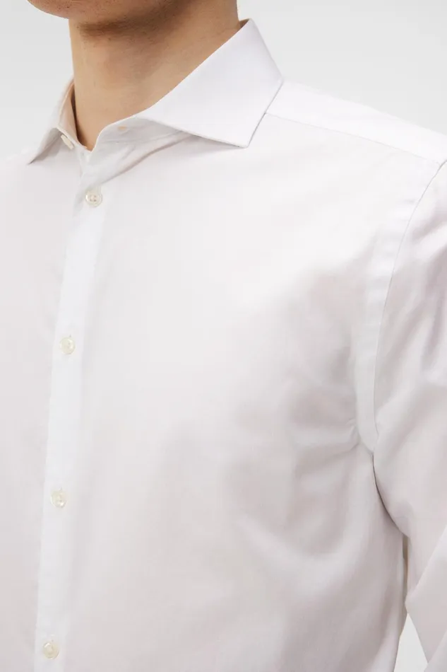 Men Noniron Twill Superslim Shirt White JLindeberg Shirts Men Noniron Twill Superslim Shirt White JLindeberg Shirts