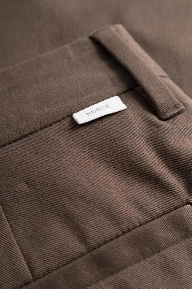 Men Norse Standard Chino Espresso Norse Projects Trousers