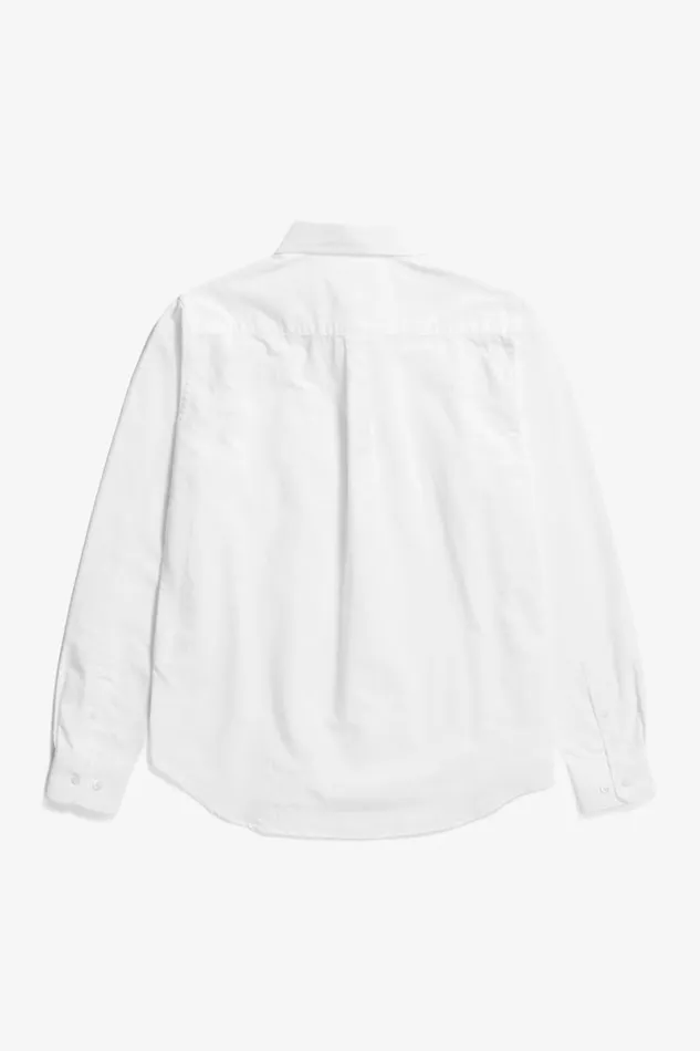 Men Norse Standard Oxford BD Shirt White Norse Projects Shirting