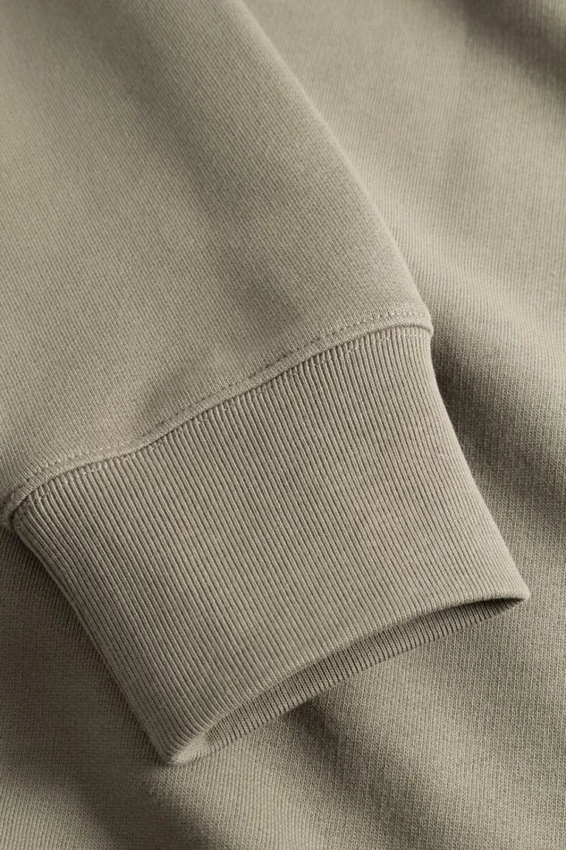 Men Norse Standard Sweatshirt Sediment Green Norse Projects Sweatshirts