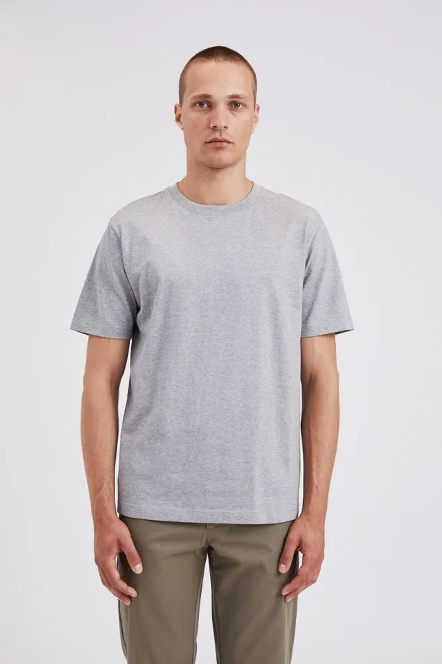 Men Norse Standard Tshirt Grey Melange Norse Projects TShirts