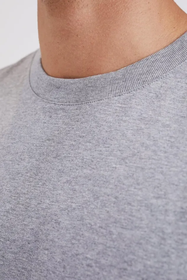 Men Norse Standard Tshirt Grey Melange Norse Projects TShirts