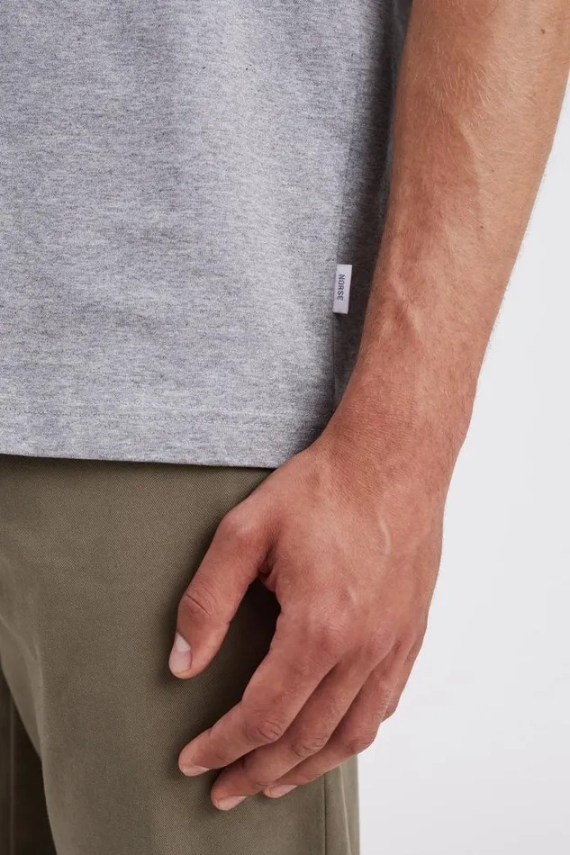 Men Norse Standard Tshirt Grey Melange Norse Projects TShirts
