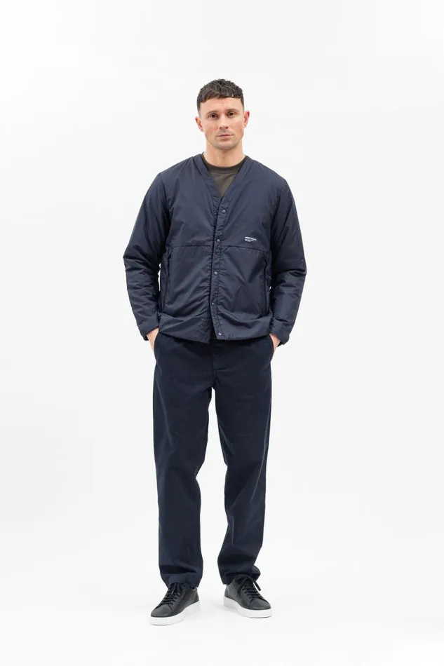 Men Otto Light Pertex Dark Navy Norse Projects Outerwear