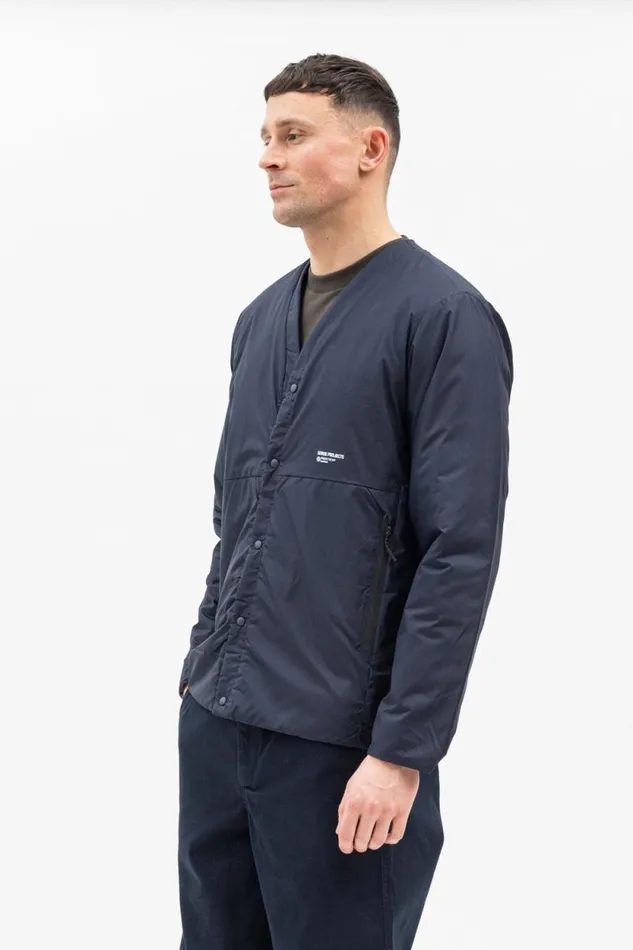Men Otto Light Pertex Dark Navy Norse Projects Outerwear