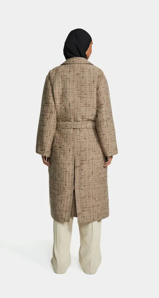 Men Oxford Beige Rashawn Long Jacket Daily Paper Jackets Men Oxford Beige Rashawn Long Jacket Daily Paper Jackets