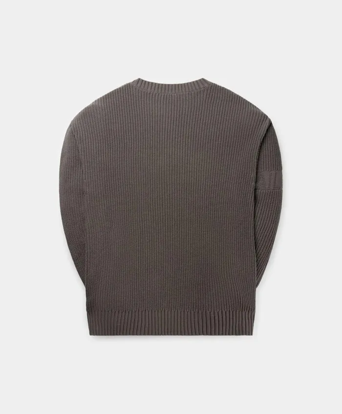 Men Rabbit Grey Band Knit Sweater Daily Paper Knitwear Men Rabbit Grey Band Knit Sweater Daily Paper Knitwear
