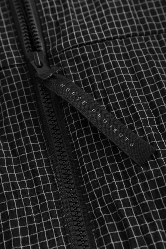 Men Ripstop Jacket Black Norse Projects Outerwear
