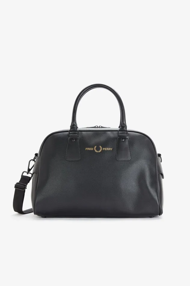Men Scotch Grain Grip Bag Black Fred Perry Bags
