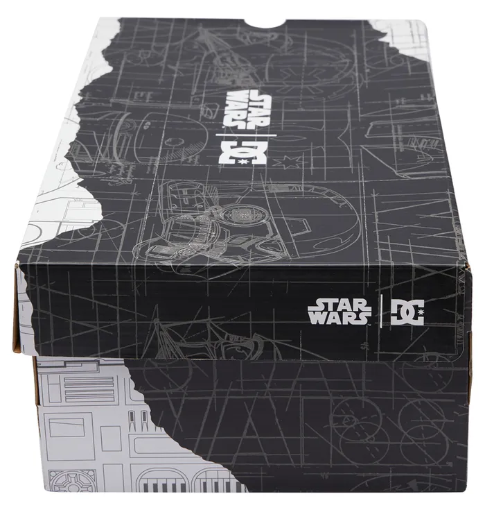Men Star Wars DC Bolsa Basic Sandal blackblackred Slides DC Shoes
