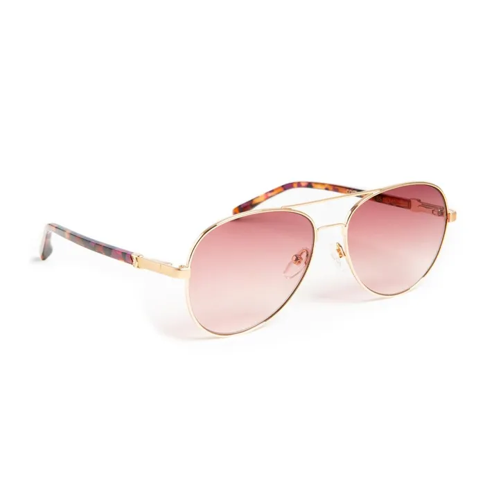 Men Sunglasses Bruno Magli Costa Aviator Sunglasses 8211 Gold