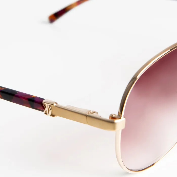 Men Sunglasses Bruno Magli Costa Aviator Sunglasses 8211 Gold