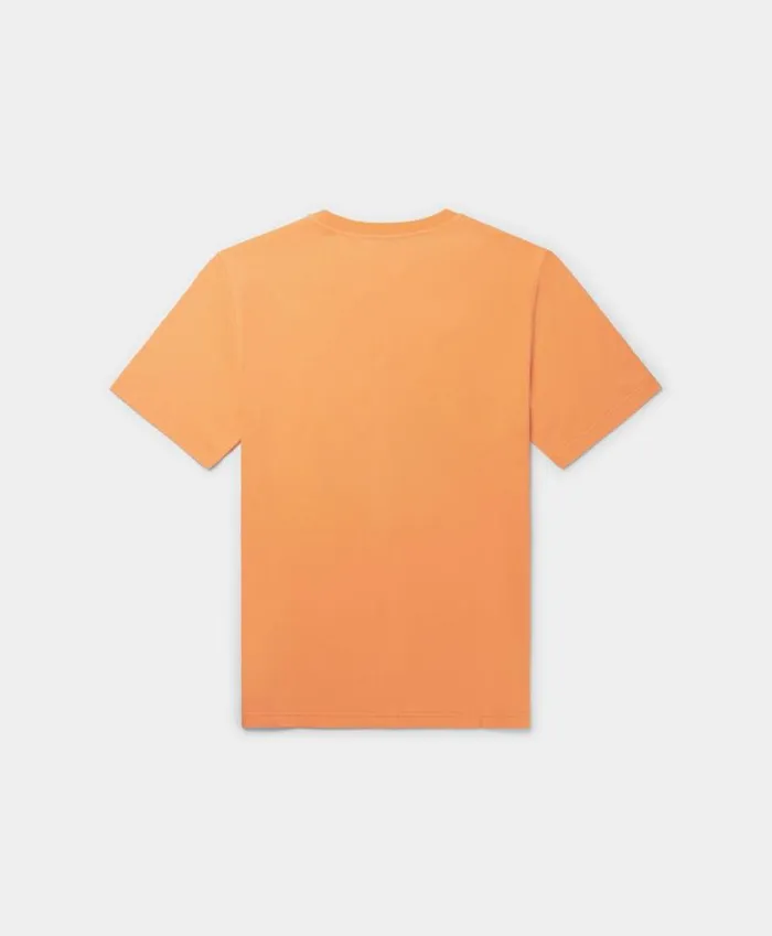 Men Tangerine Orange Rivo TShirt Daily Paper TShirts Men Tangerine Orange Rivo TShirt Daily Paper TShirts