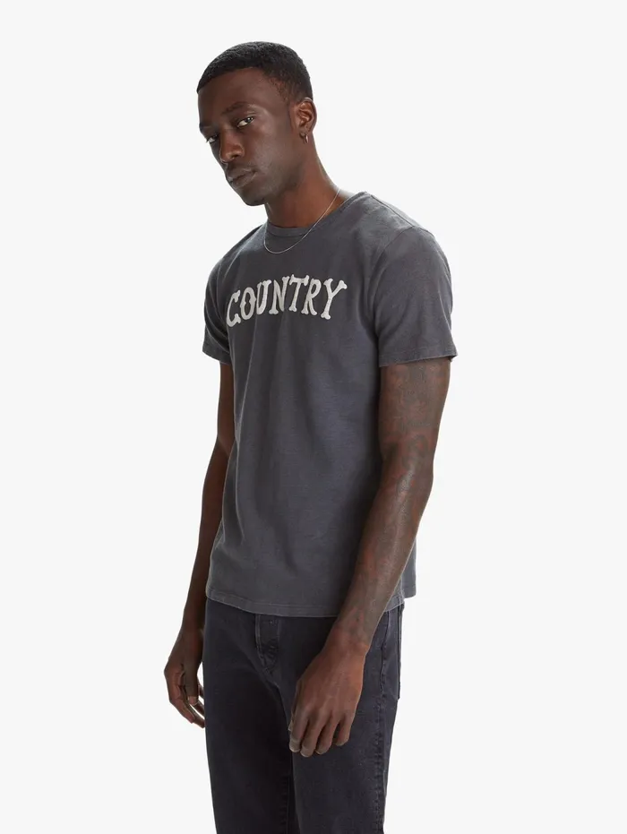 Men Tees Mother Denim The Buster Black