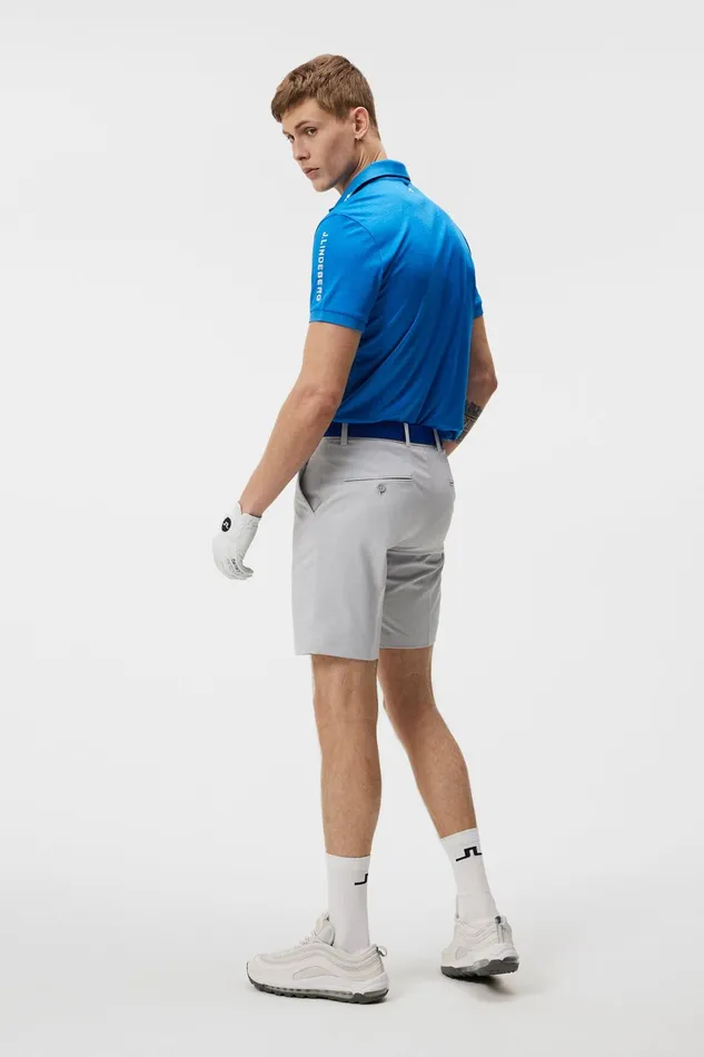 Men Tour Tech Reg Fit Polo Lapis Blue Melange JLindeberg Polo Shirts Men Tour Tech Reg Fit Polo Lapis Blue Melange JLindeberg Polo Shirts