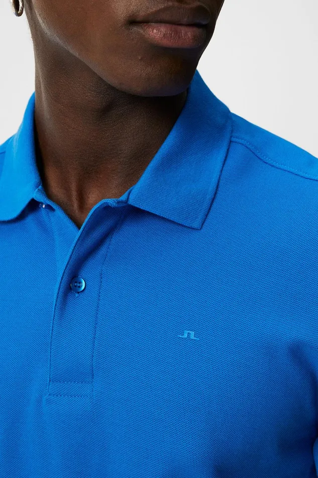 Men Troy Polo Shirt Lapis Blue JLindeberg Polo Shirts Men Troy Polo Shirt Lapis Blue JLindeberg Polo Shirts