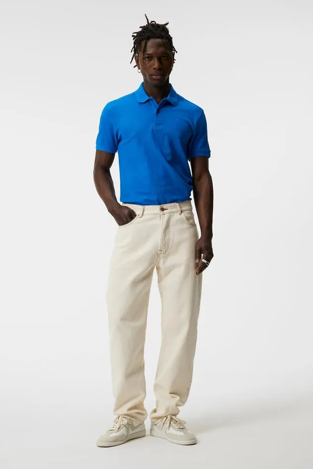 Men Troy Polo Shirt Lapis Blue JLindeberg Polo Shirts Men Troy Polo Shirt Lapis Blue JLindeberg Polo Shirts