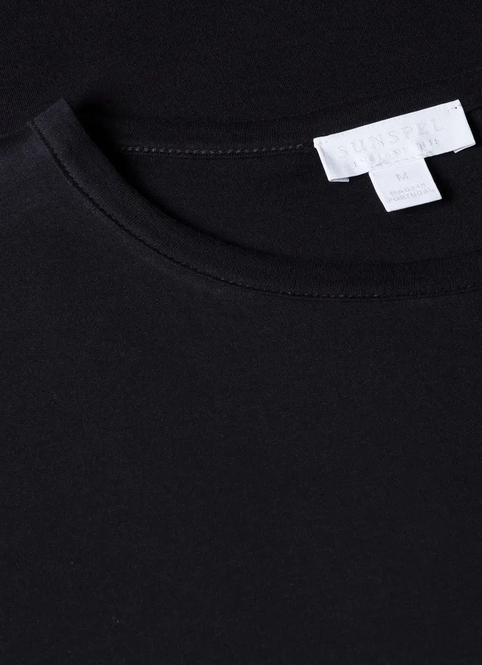 Men ussunspel Sea Island Cotton Tshirt Black Tshirts Men ussunspel Sea Island Cotton Tshirt Black Tshirts