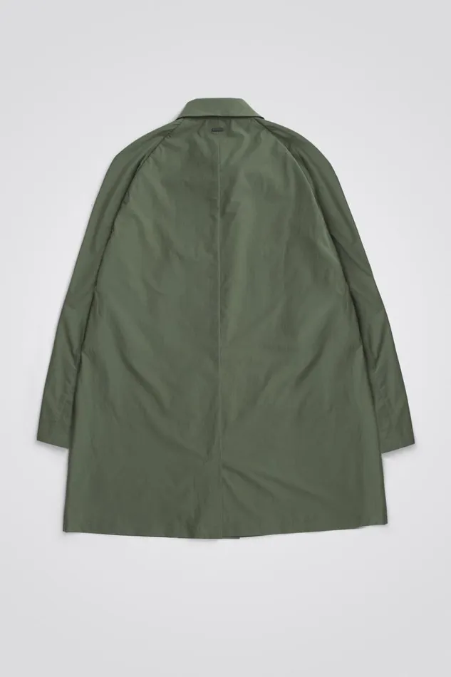 Men Vargo Travel Light Raglan Mac Spruce Green Norse Projects Outerwear