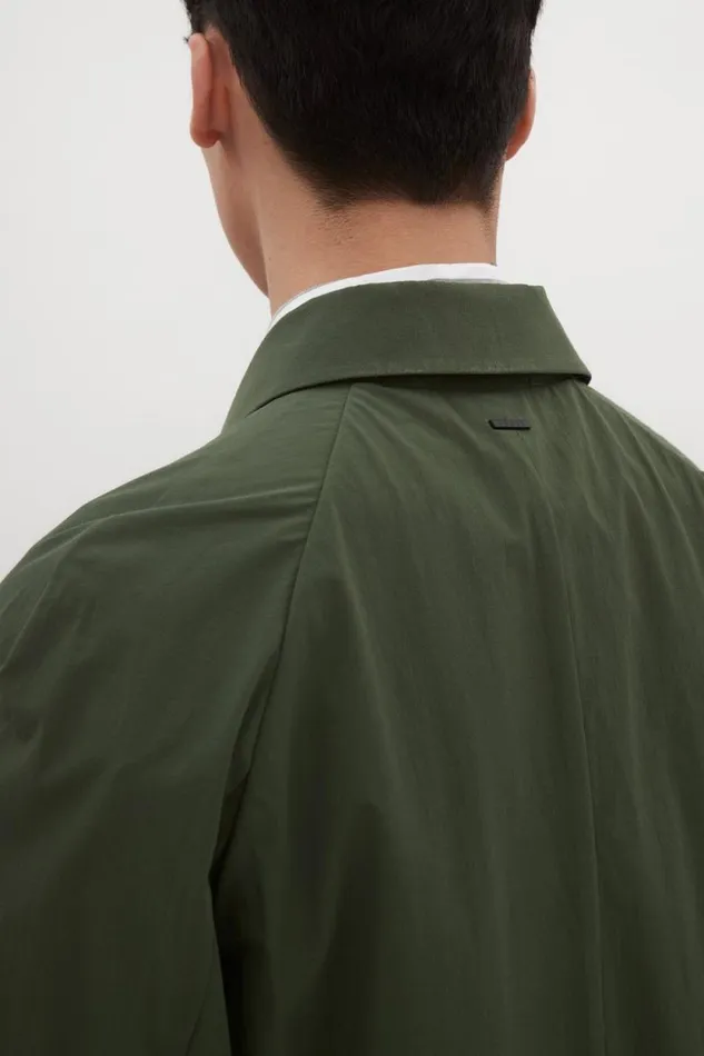 Men Vargo Travel Light Raglan Mac Spruce Green Norse Projects Outerwear