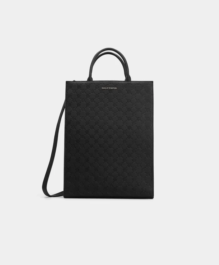 MenWomen Black Mikeno Monogram Bag Daily Paper Bags