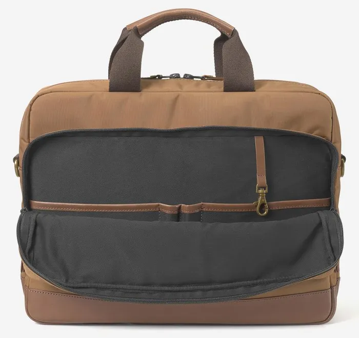 MenWomen Johnston and Murphy Backpacks and Briefcases Hudson Waterproof Briefcase Cognac MenWomen Johnston and Murphy Backpacks and Briefcases Hudson Waterproof Briefcase Cognac