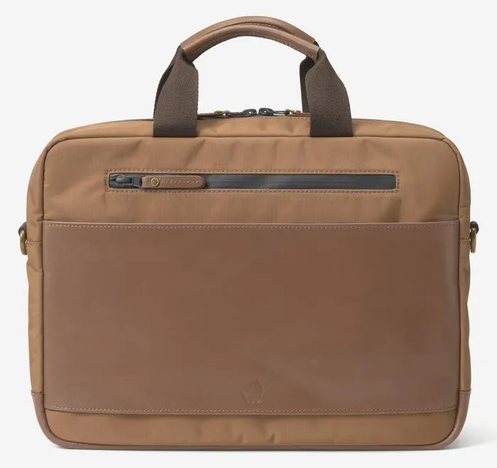 MenWomen Johnston and Murphy Backpacks and Briefcases Hudson Waterproof Briefcase Cognac MenWomen Johnston and Murphy Backpacks and Briefcases Hudson Waterproof Briefcase Cognac