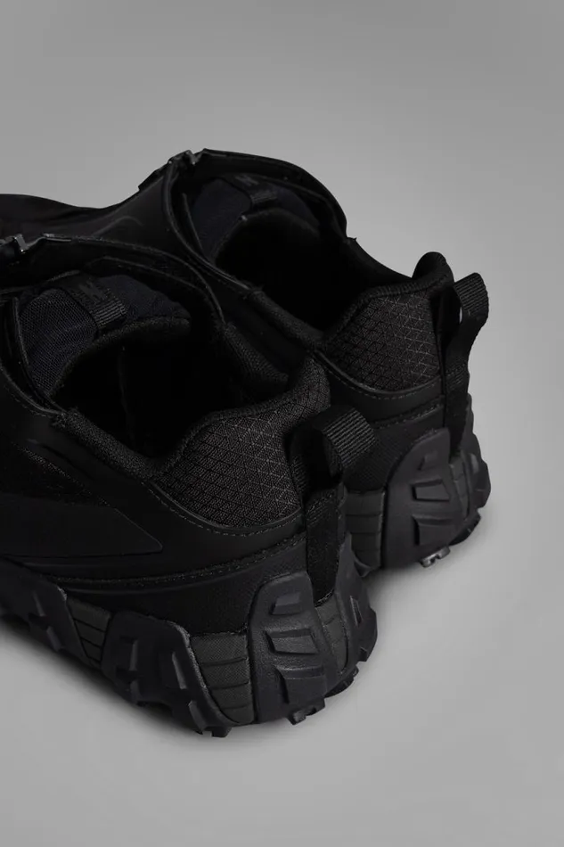Men Zip Up Runner Black Norse Projects Footwear