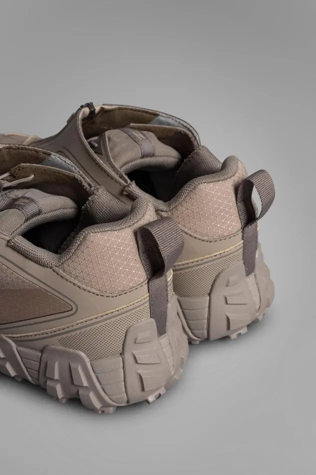 Men Zip Up Runner Mid Khaki Norse Projects Footwear