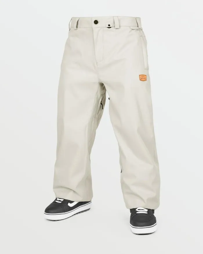 Mens Arthur 20K Pants 8211 Stone Mens Volcom Pants