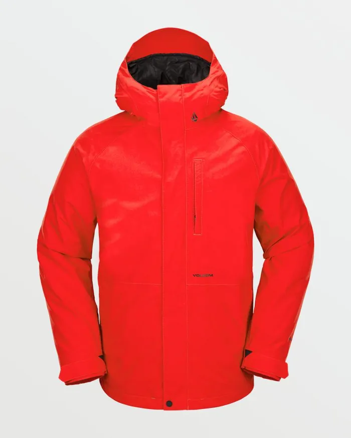 Mens Dua GoreTex Jacket 8211 Crimson Mens Volcom Jackets