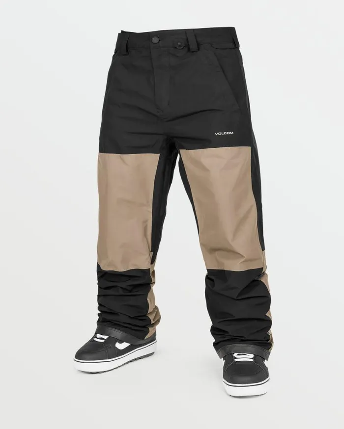 Mens Dua GoreTex Pants 8211 Chestnut Brown Mens Volcom Pants