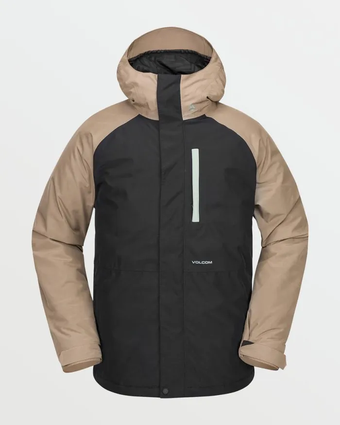 Mens Dua Insulated Gore Jacket 8211 Chestnut Brown Mens Volcom Jackets