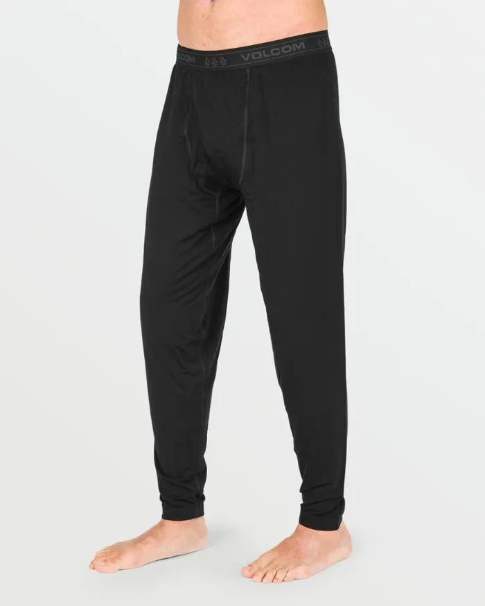 Mens Merino Blend Pants 8211 Black Mens Volcom Layering
