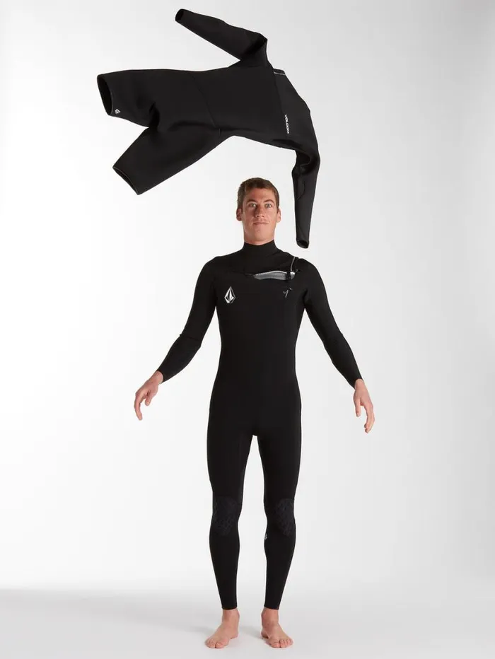 Mens Modulator 22mm Long Sleeve Fullsuit 8211 Black Mens Volcom Wetsuits