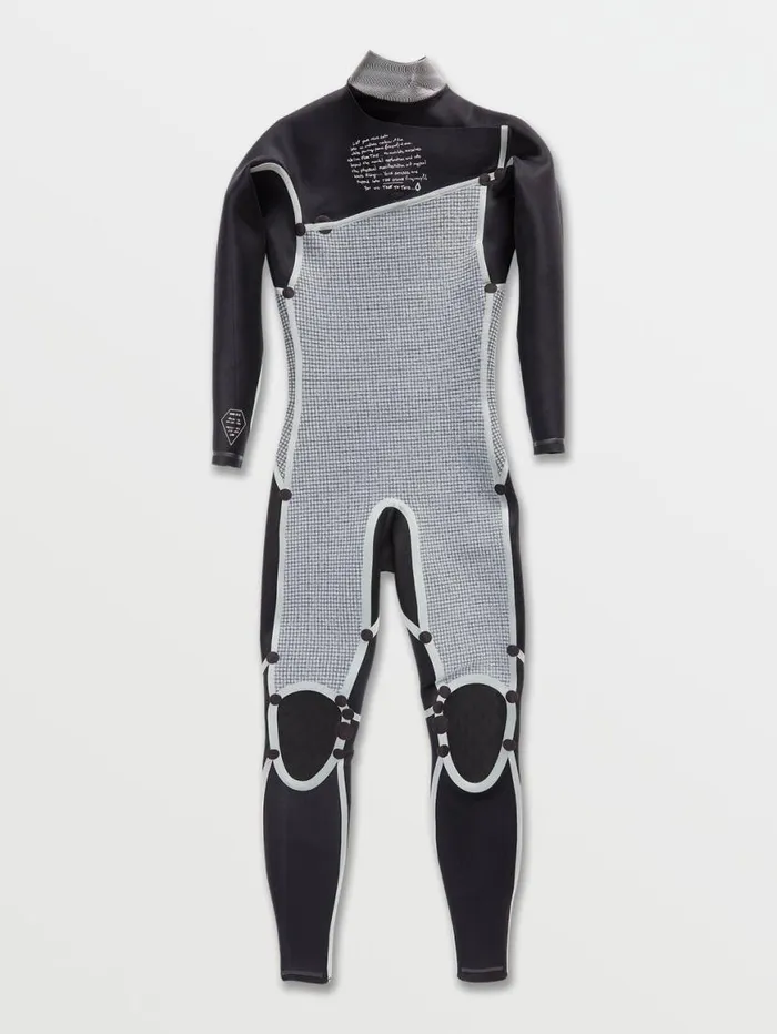Mens Modulator 22mm Long Sleeve Fullsuit 8211 Black Mens Volcom Wetsuits