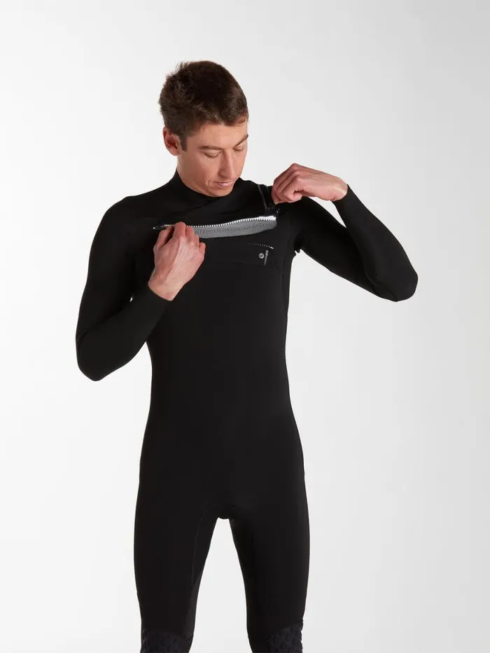 Mens Modulator 22mm Long Sleeve Fullsuit 8211 Black Mens Volcom Wetsuits