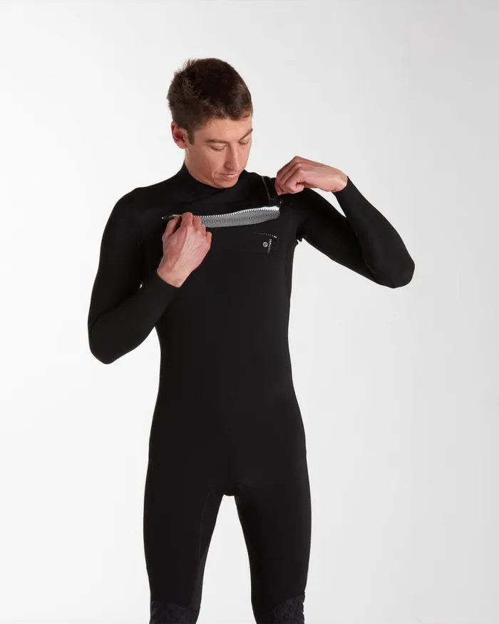 Mens Modulator 22mm Long Sleeve Fullsuit 8211 Black Mens Volcom Wetsuits